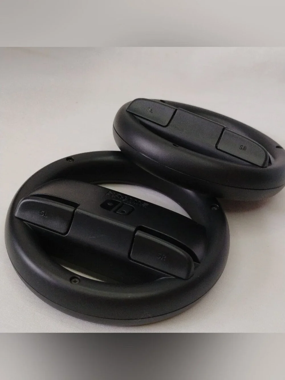 2pc Set Official Nintendo Switch Joy Con Steering Wheel Adapters For Mario Kart